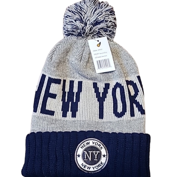 CHOK LIDS / NEW YORK WINTER STOCKING CAP/HAT - Picture 1 of 9